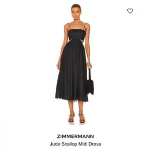 Zimmermann Jude scallop dress